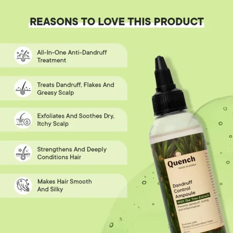 Quench Tea Tree Dandruff Control Ampoule pic 2