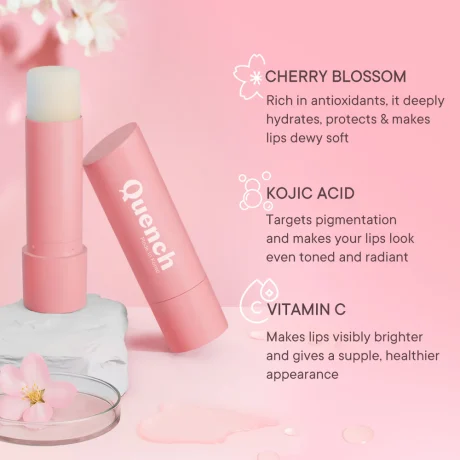 Quench Brightening Lip Balm SPF 60 - Bare Bliss pic 4