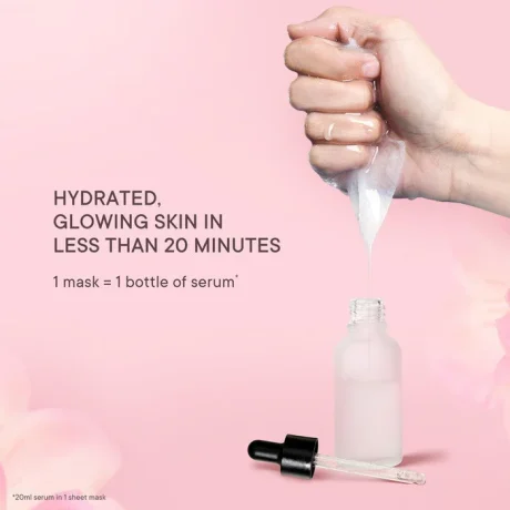 Quench Cherry Blossom Brightening & Clarifying Sheet Mask pic 3