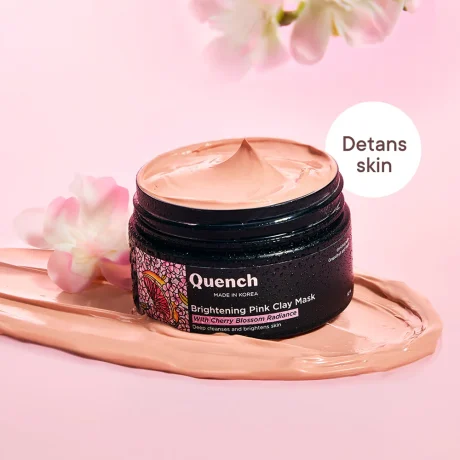 Quench Cherry Blossom Brightening Pink Clay Mask pic 1