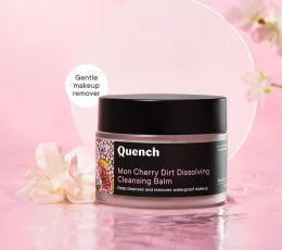 Quench Cherry Blossom Dirt Dissolving Cleansing Balm