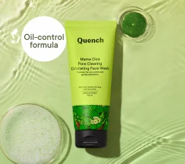 Quench Cica Pore Clearing Exfoliating Face Wash