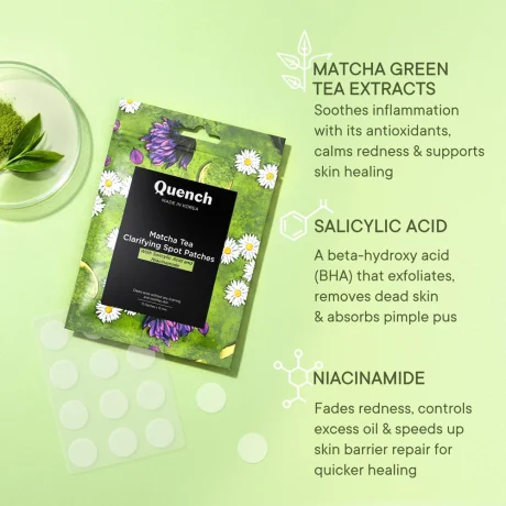Quench Matcha Green Tea Clarifying Spot Patch pic 2