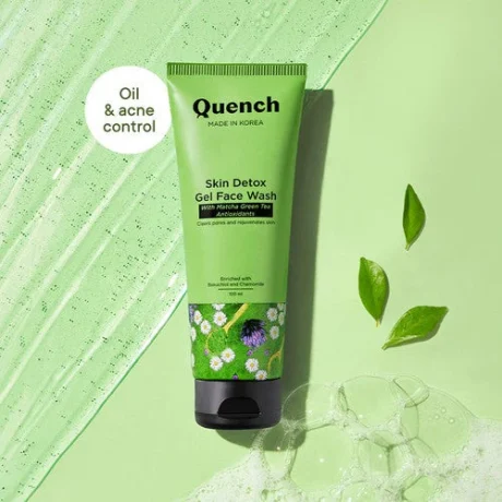 Quench Matcha Skin Detox Gel Face Wash pic 1