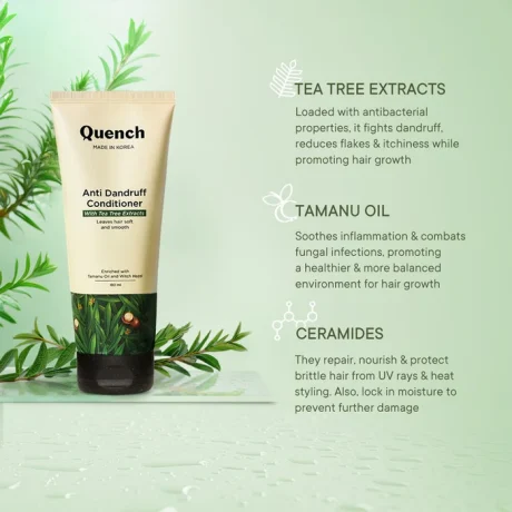 Quench Tea Tree Anti Dandruff Conditioner pic 2