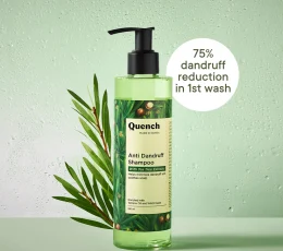 Quench Tea Tree Anti Dandruff Shampoo