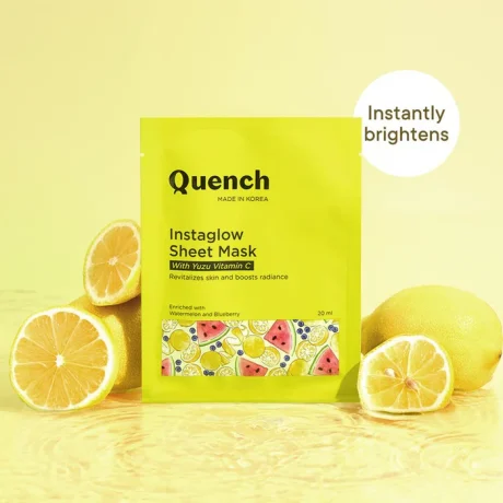 Quench Yuzu Instaglow Sheet Mask pic 1